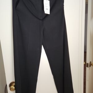 Theory Black Wide Leg Women's Pants